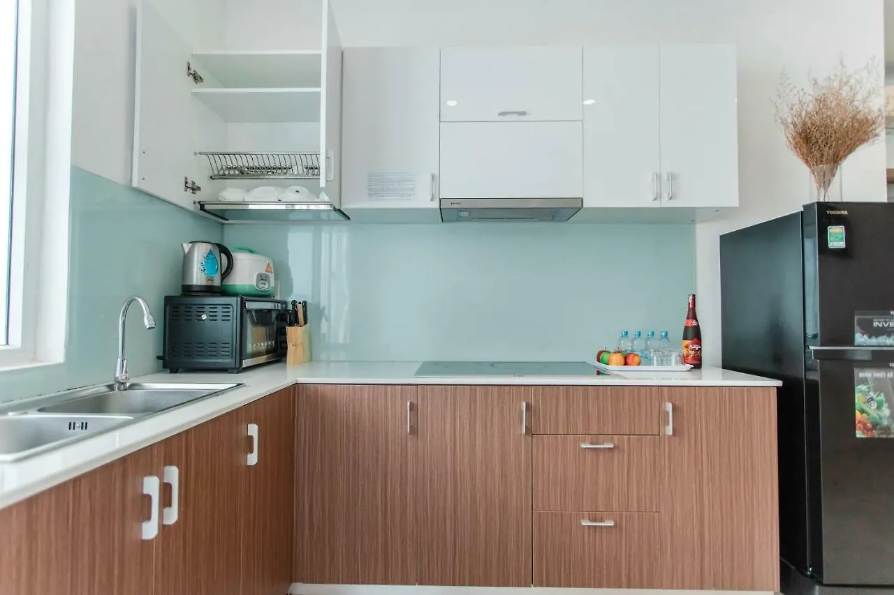 נה טראנג Beach Front Oceanous Apartment